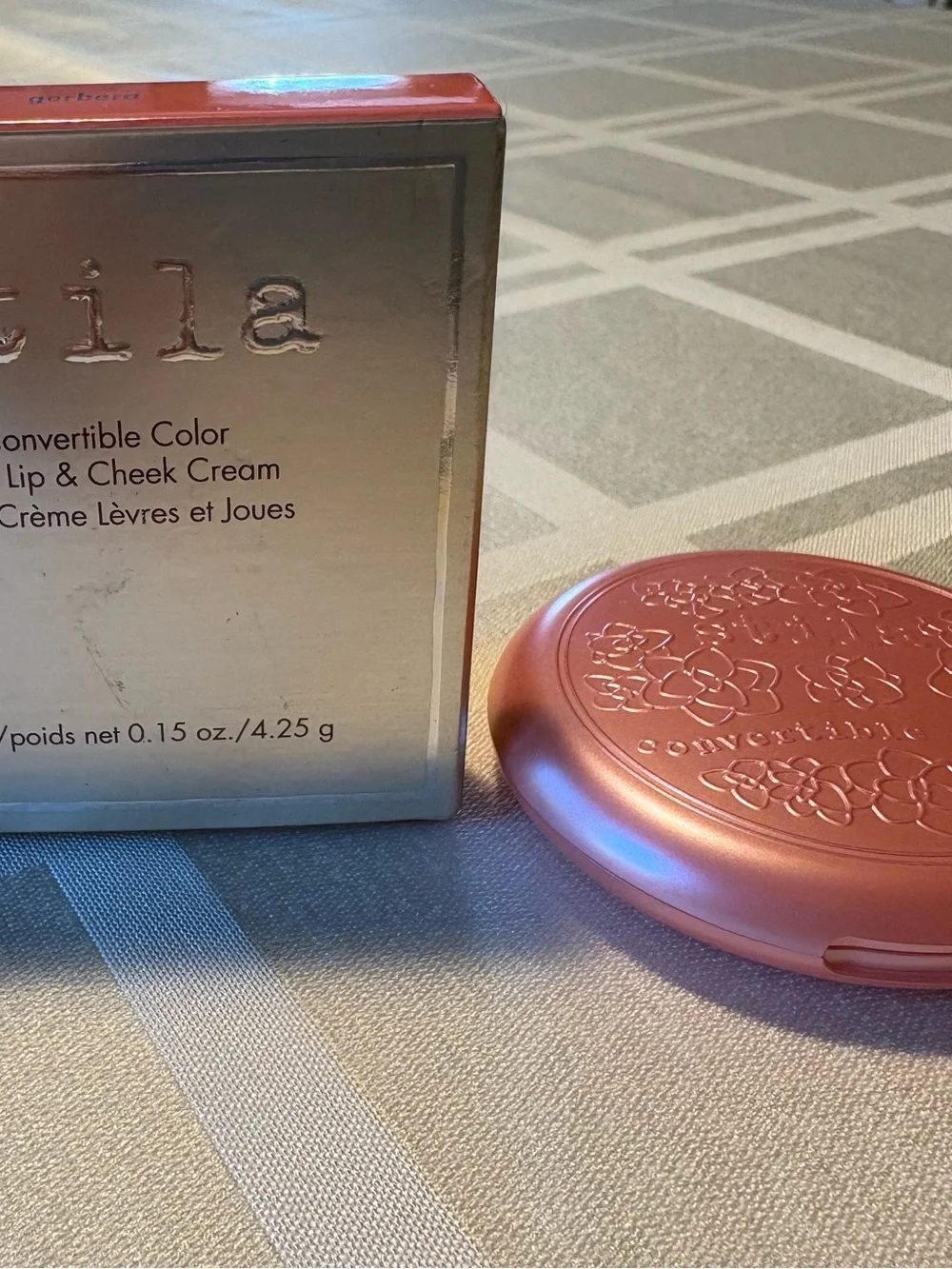 Stila Gerbera Discontinued Convertible Color Lip & Cheek Cream Blush NEW